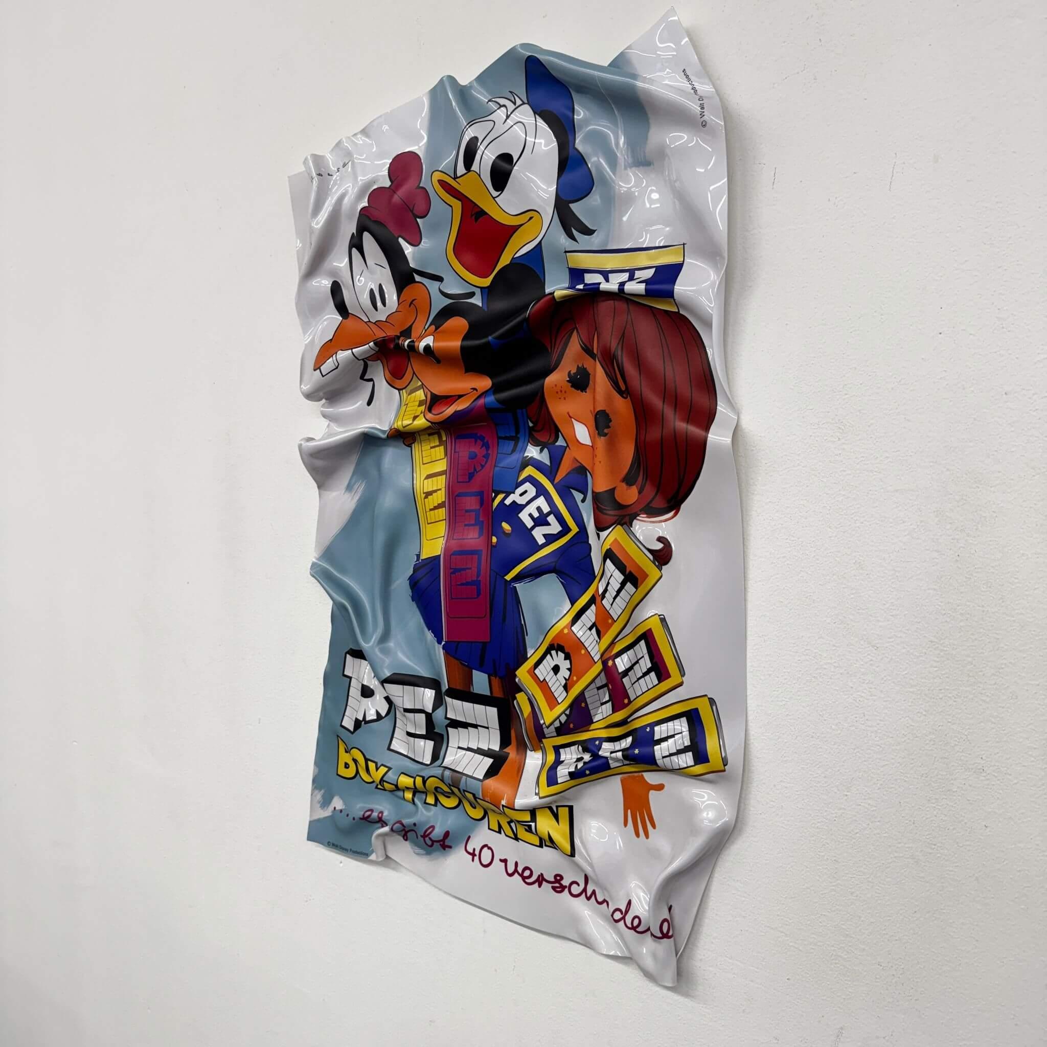 Tableau froissé – PEZ Disney