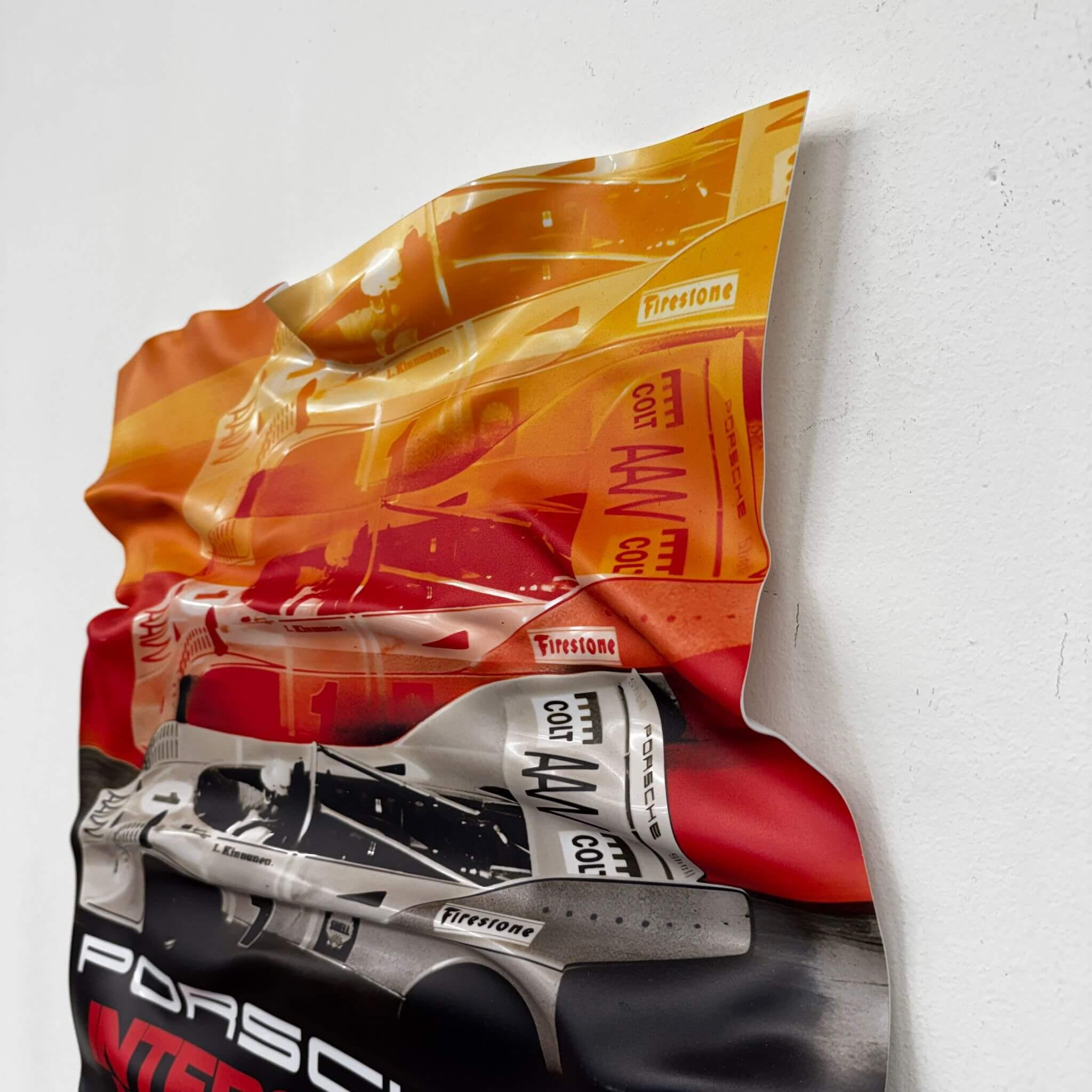 Tableau froissé – Porsche Nürburgring 1972