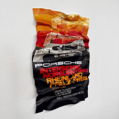 Tableau froissé – Porsche Nürburgring 1972