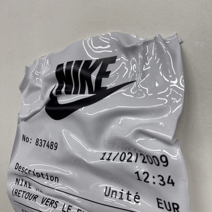 Tableau froissé – Ticket Nike Mag