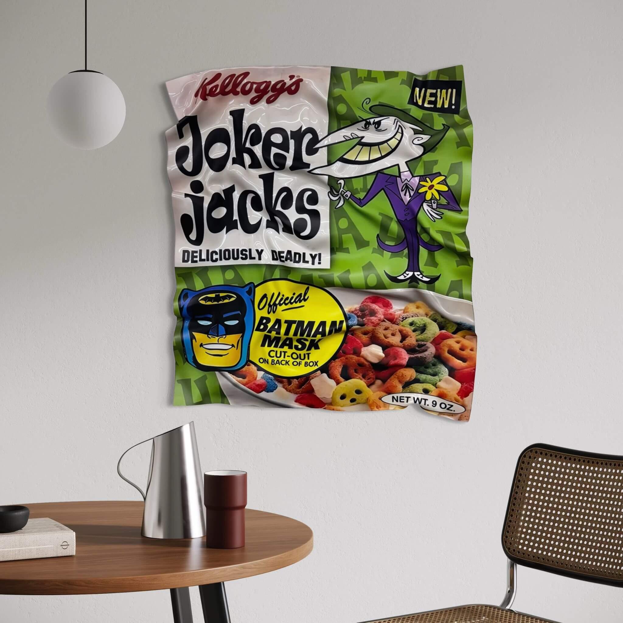 Tableau froissé – Joker Jacks Cereal