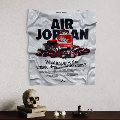 Tableau froissé – Air Jordan