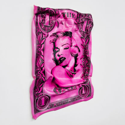 Tableau froissé - 1$ Marylin - Luxartis