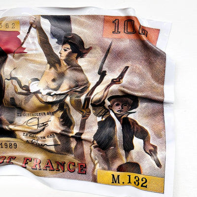 Tableau froissé - 100 Francs 1989 - Luxartis