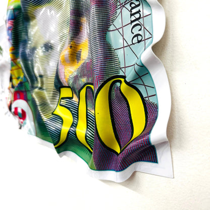 Tableau froissé - 500 Francs - Luxartis