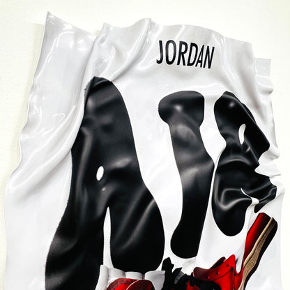 Tableau froissé - Air Jordan - Luxartis
