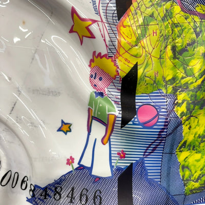 Tableau froissé - Billet 50 Francs "Saint - Exupéry & Le Petit Prince" - Luxartis