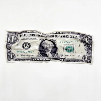 Tableau froissé - Billet de 1 Dollars - Luxartis