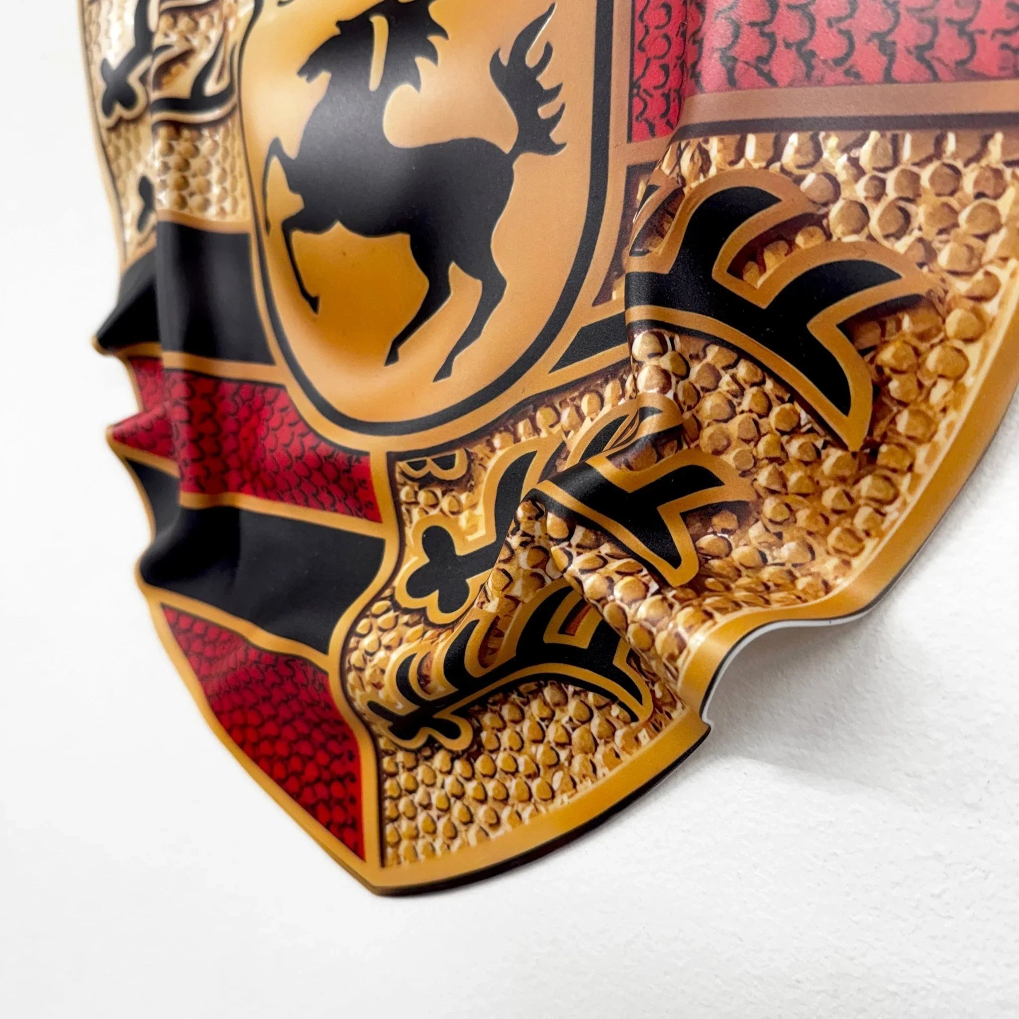Tableau froissé – Blason Porsche "Stuttgart Legacy" - Luxartis
