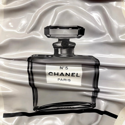 Tableau froissé - Chanel N°5 "L’icône intemporelle" - Luxartis
