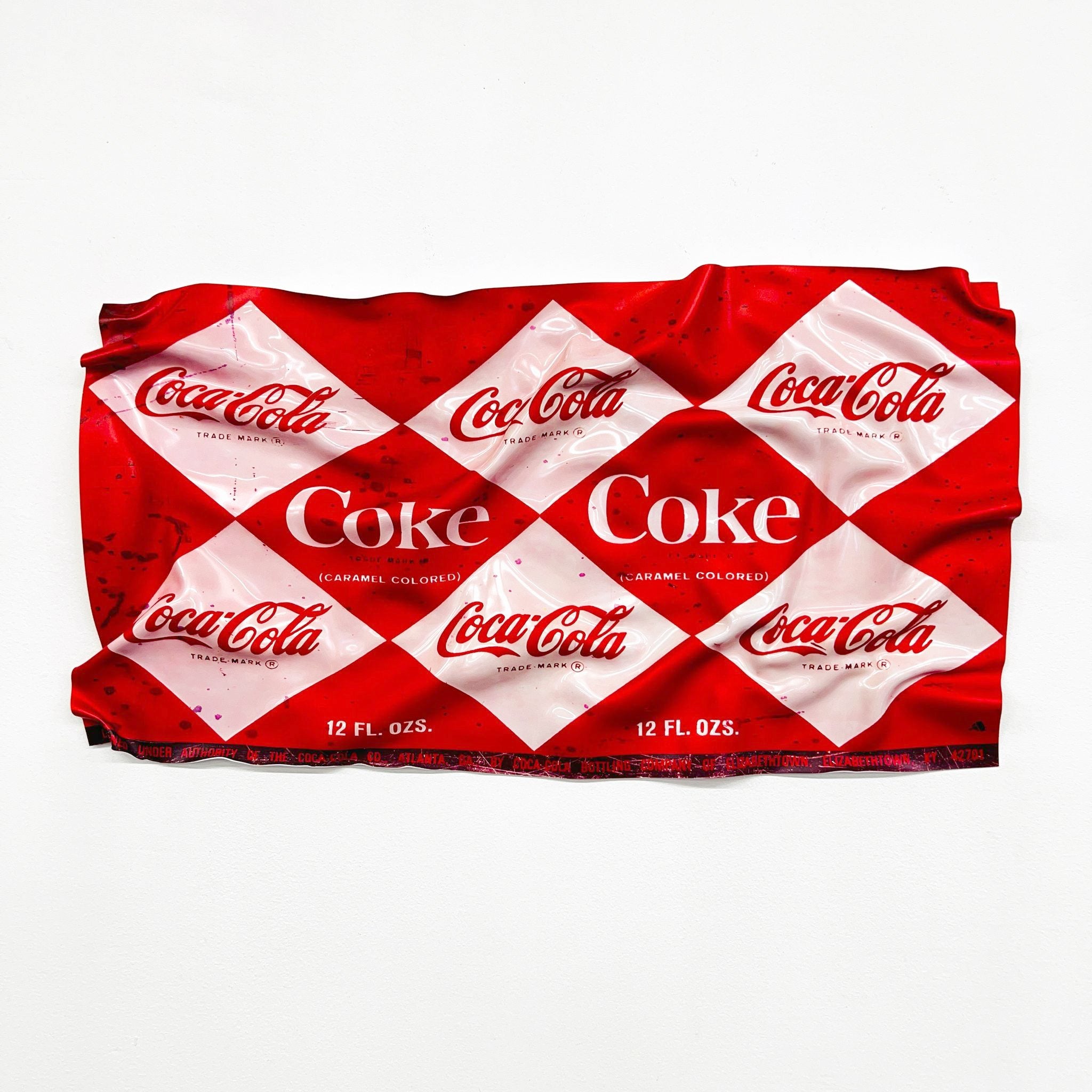 Tableau froissé - Coca Cola - Luxartis