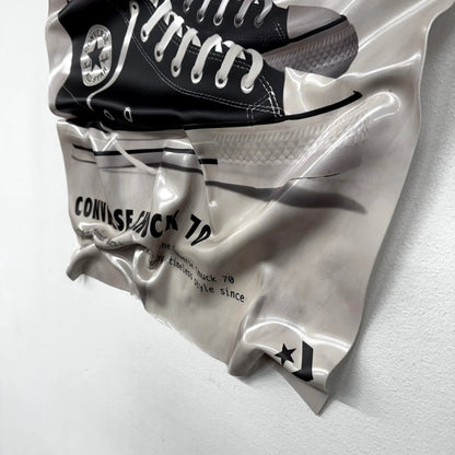 Tableau froissé - Converse "Chuck 70 Iconic" - Luxartis