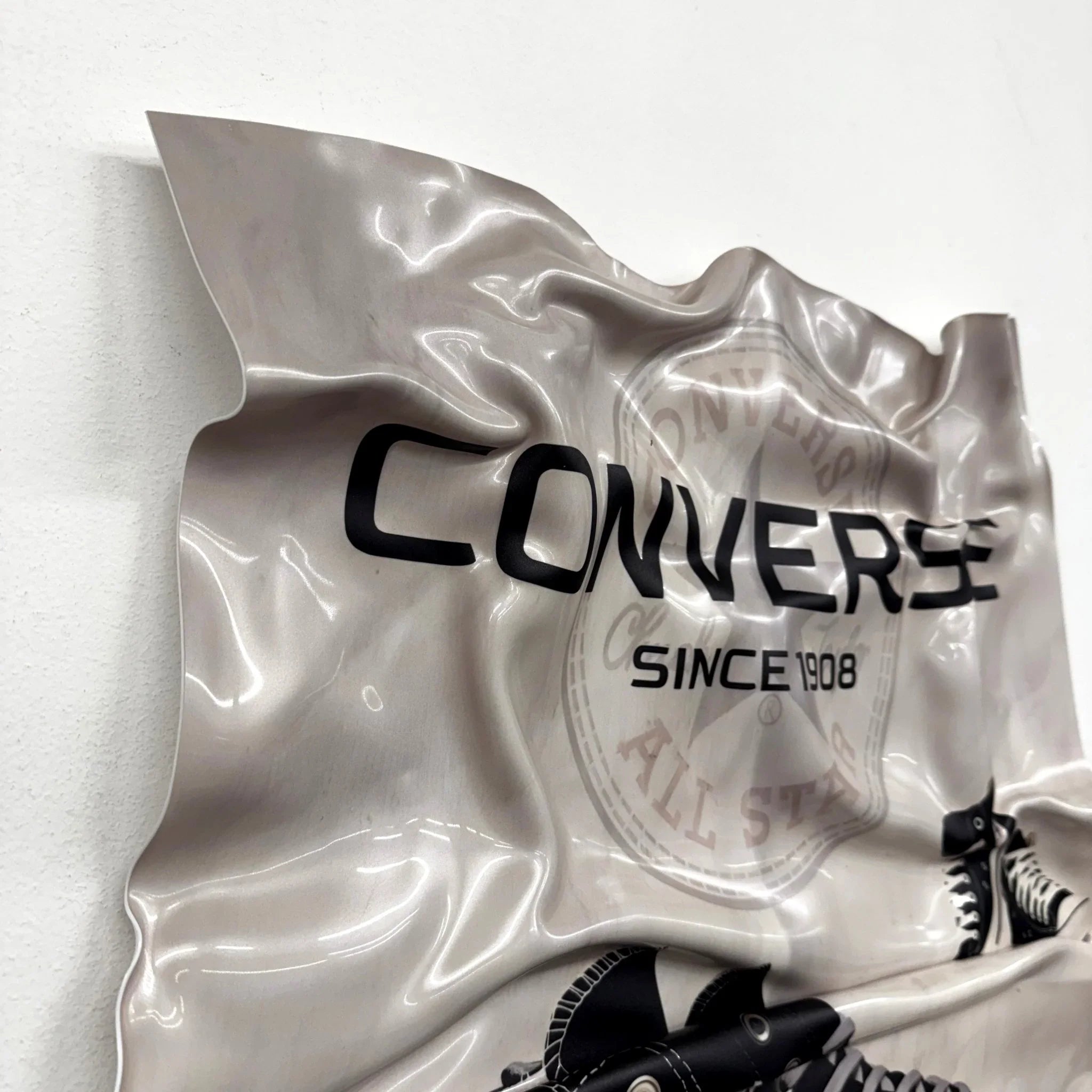 Tableau froissé - Converse "Chuck 70 Iconic" - Luxartis