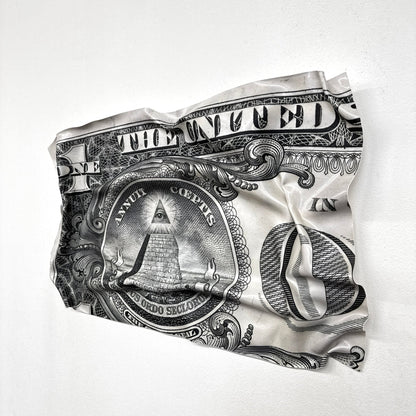 Tableau froissé - Dollar Américain "Œil de la Providence" - Luxartis