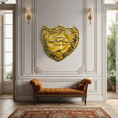 Tableau froissé - Dom Pérignon 1964 - Luxartis