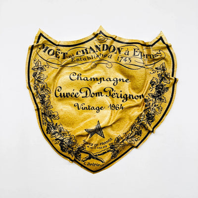 Tableau froissé - Dom Pérignon 1964 - Luxartis