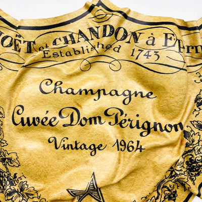 Tableau froissé - Dom Pérignon 1964 - Luxartis