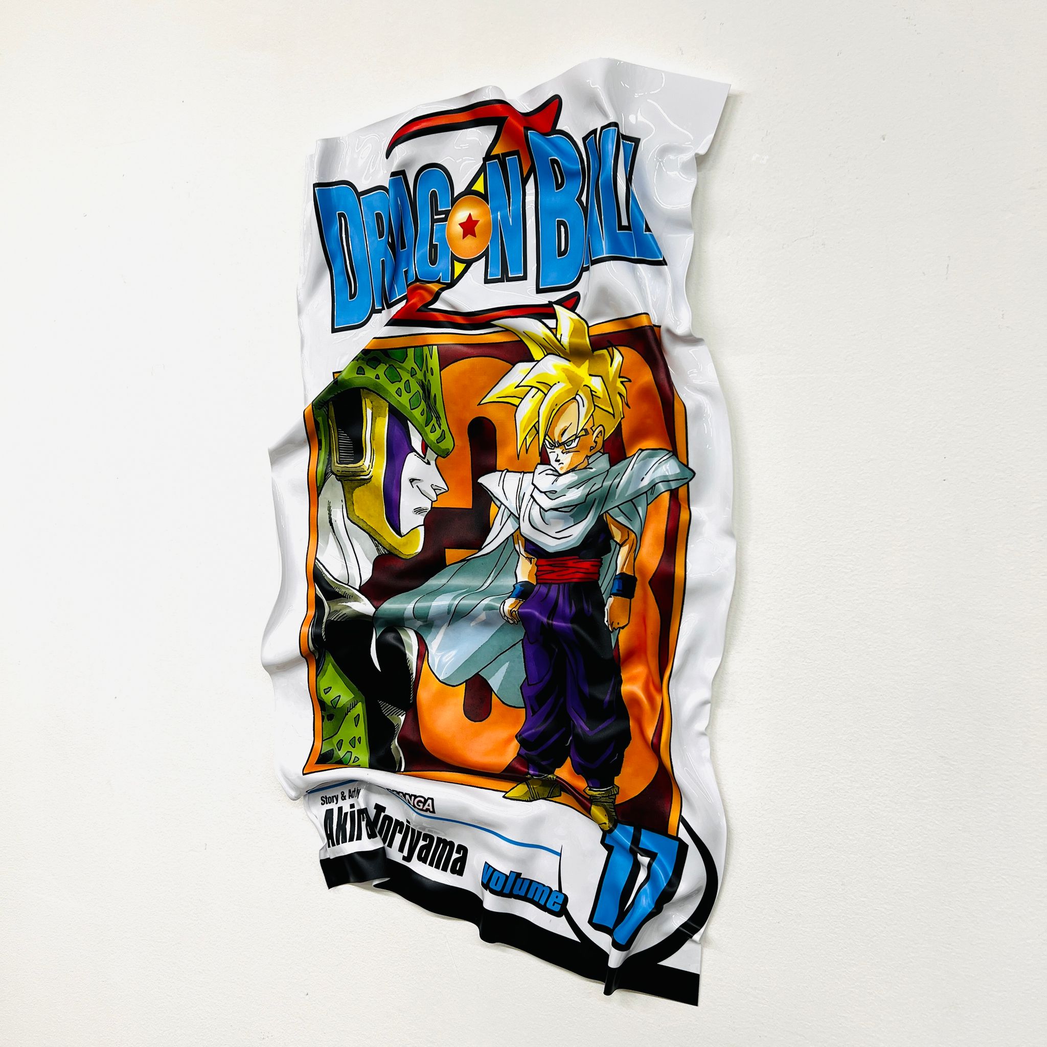 Tableau froissé - Dragon Ball Z - Luxartis