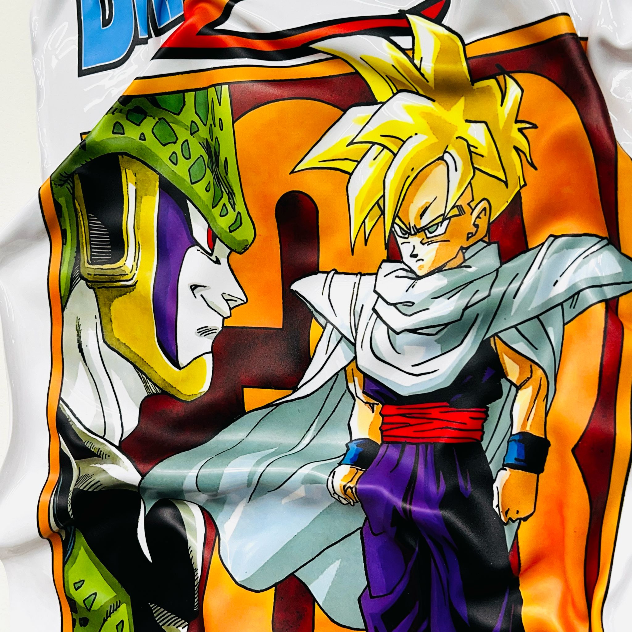Tableau froissé - Dragon Ball Z - Luxartis