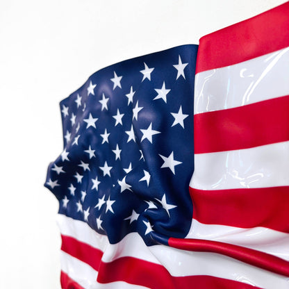 Tableau froissé - Drapeau USA - Luxartis