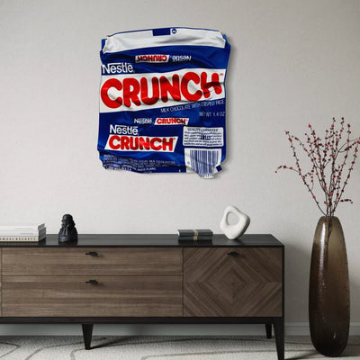 Tableau froissé - Emballage Crunch - Luxartis