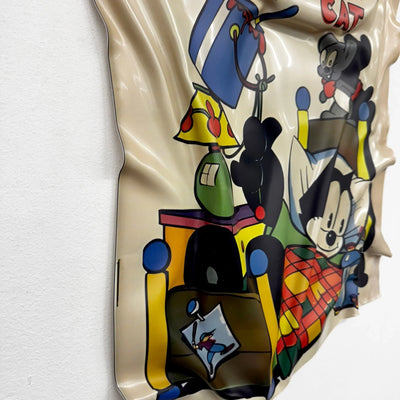 Tableau froissé - Felix the Cat "Vintage Comics" - Luxartis