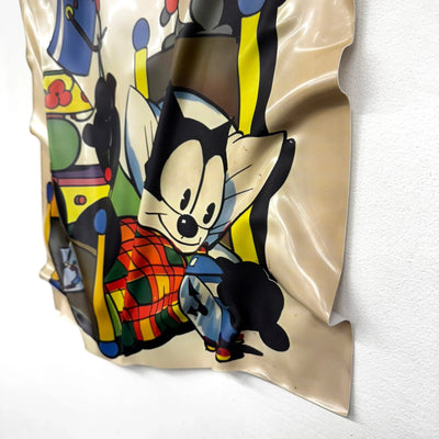 Tableau froissé - Felix the Cat "Vintage Comics" - Luxartis