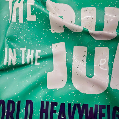 Tableau froissé - George Foreman Vs Muhammad Ali - Luxartis