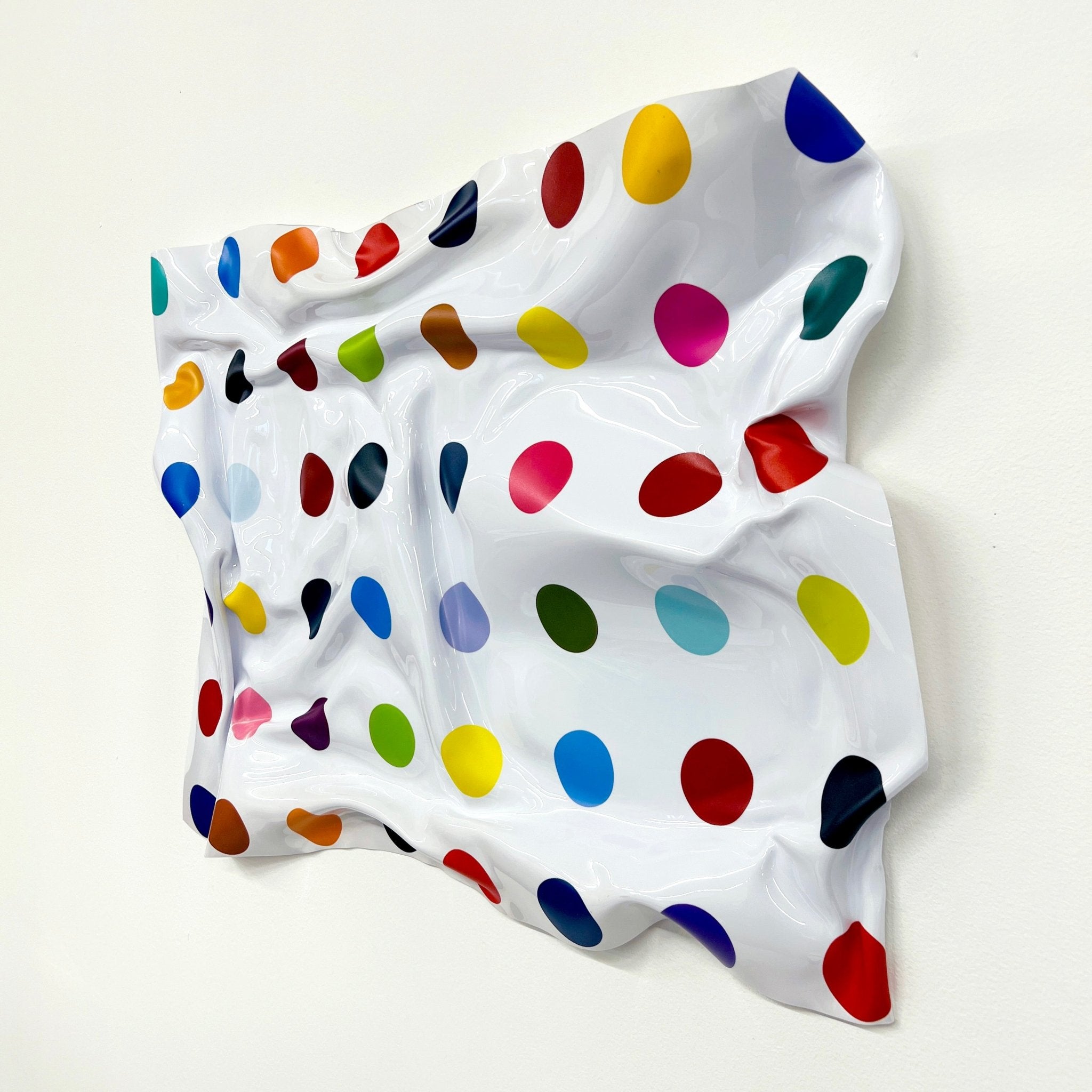 Tableau froissé - Hirst - Luxartis