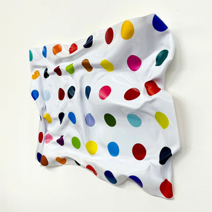 Tableau froissé - Hirst - Luxartis
