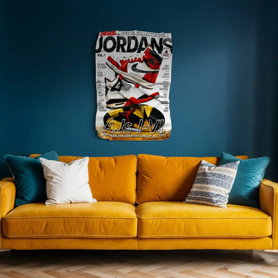 Tableau froissé - Jordan's Vol.1 - Luxartis