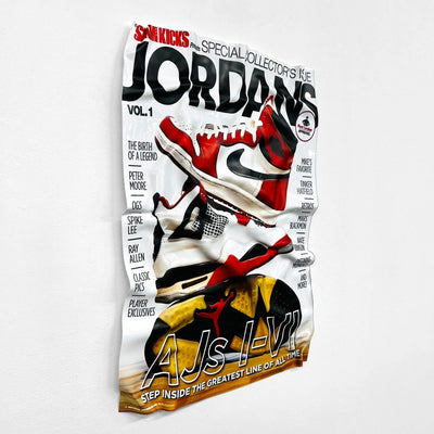 Tableau froissé - Jordan's Vol.1 - Luxartis