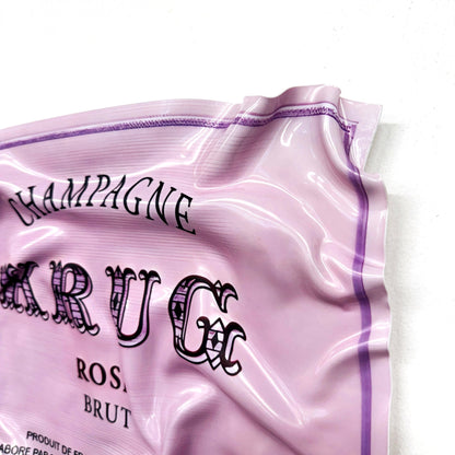 Tableau froissé - Krug Rosé (Petit Format) - Luxartis