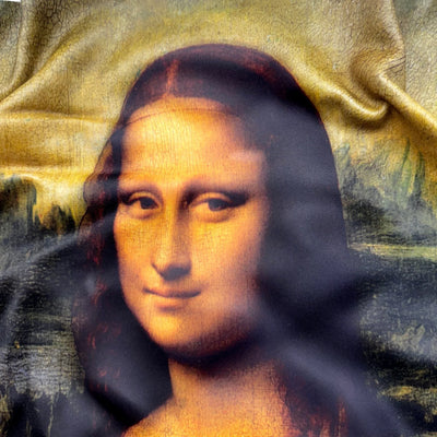 Tableau froissé - La Joconde "Léonard de Vinci" - Luxartis