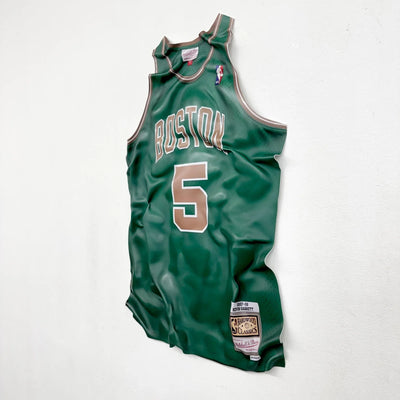 Tableau froissé - Maillot NBA "Boston 5" - Luxartis