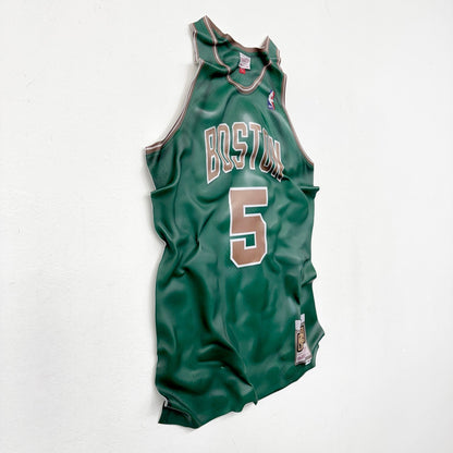Tableau froissé - Maillot NBA "Boston 5" - Luxartis