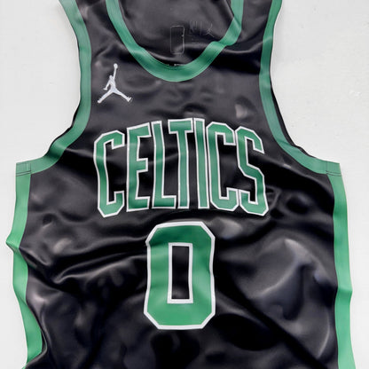 Tableau froissé - Maillot NBA "Celtics 0" - Luxartis