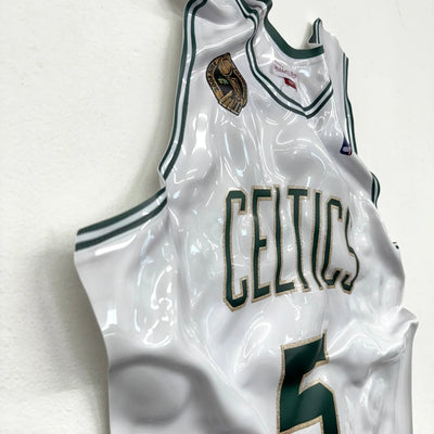 Tableau froissé - Maillot NBA "Celtics 5" - Luxartis