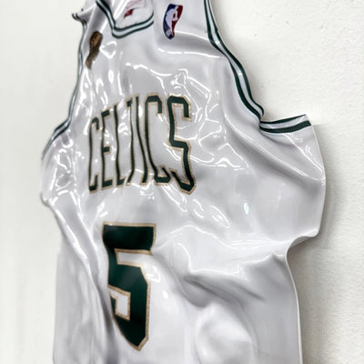 Tableau froissé - Maillot NBA "Celtics 5" - Luxartis