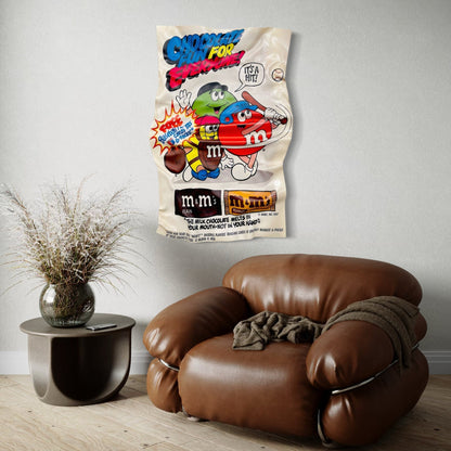 Tableau froissé - M&M's - Luxartis