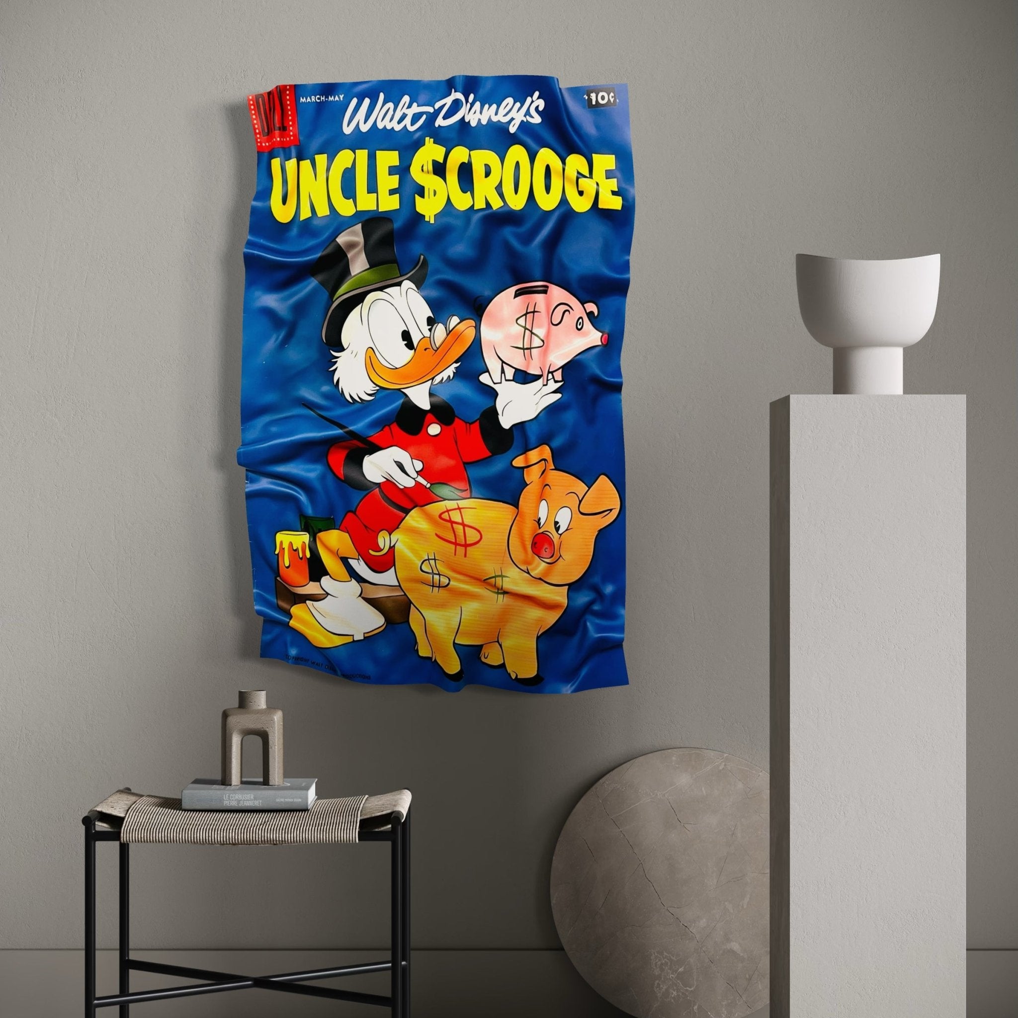Tableau froissé - Oncle Picsou - Luxartis