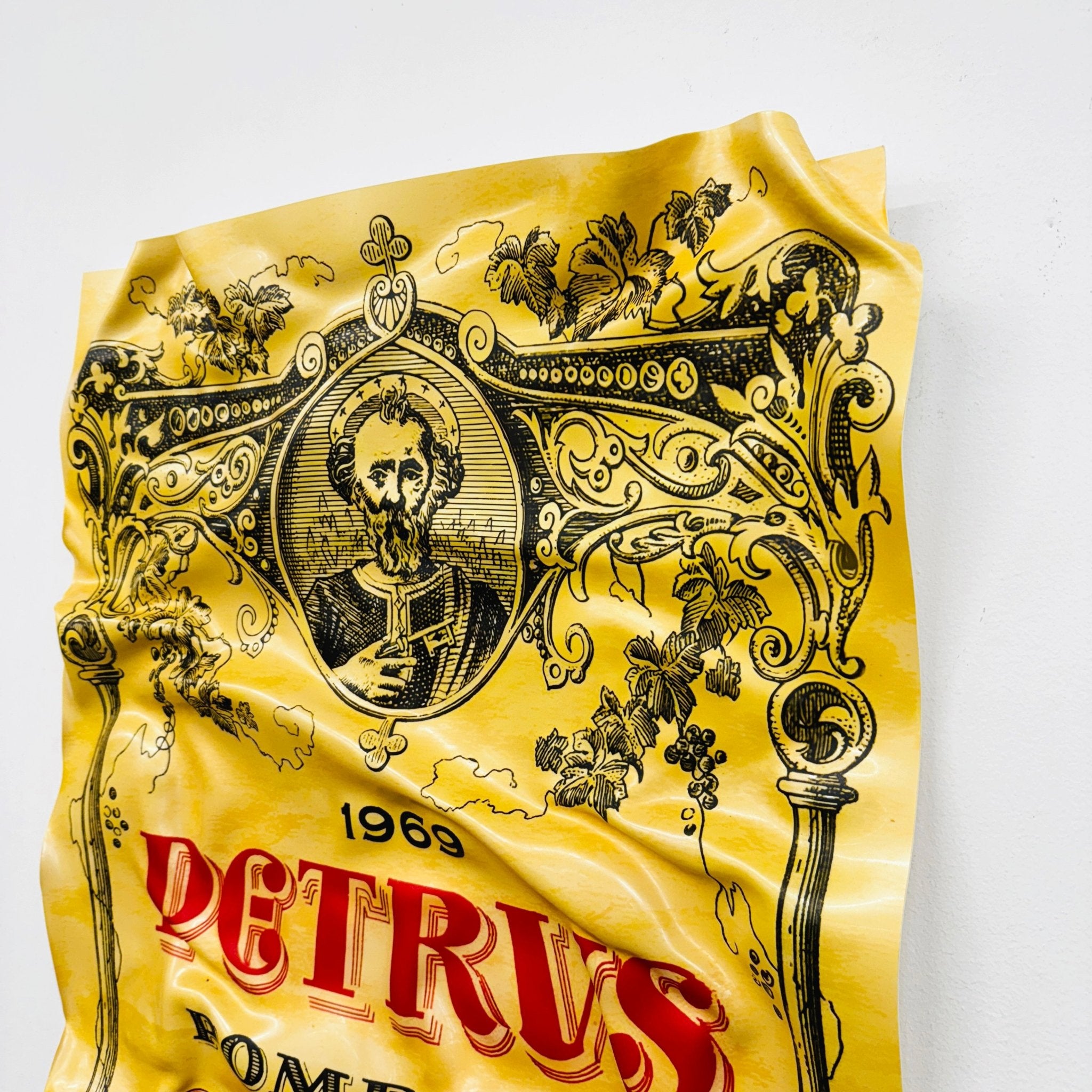 Tableau froissé - Petrus 1969 - Luxartis