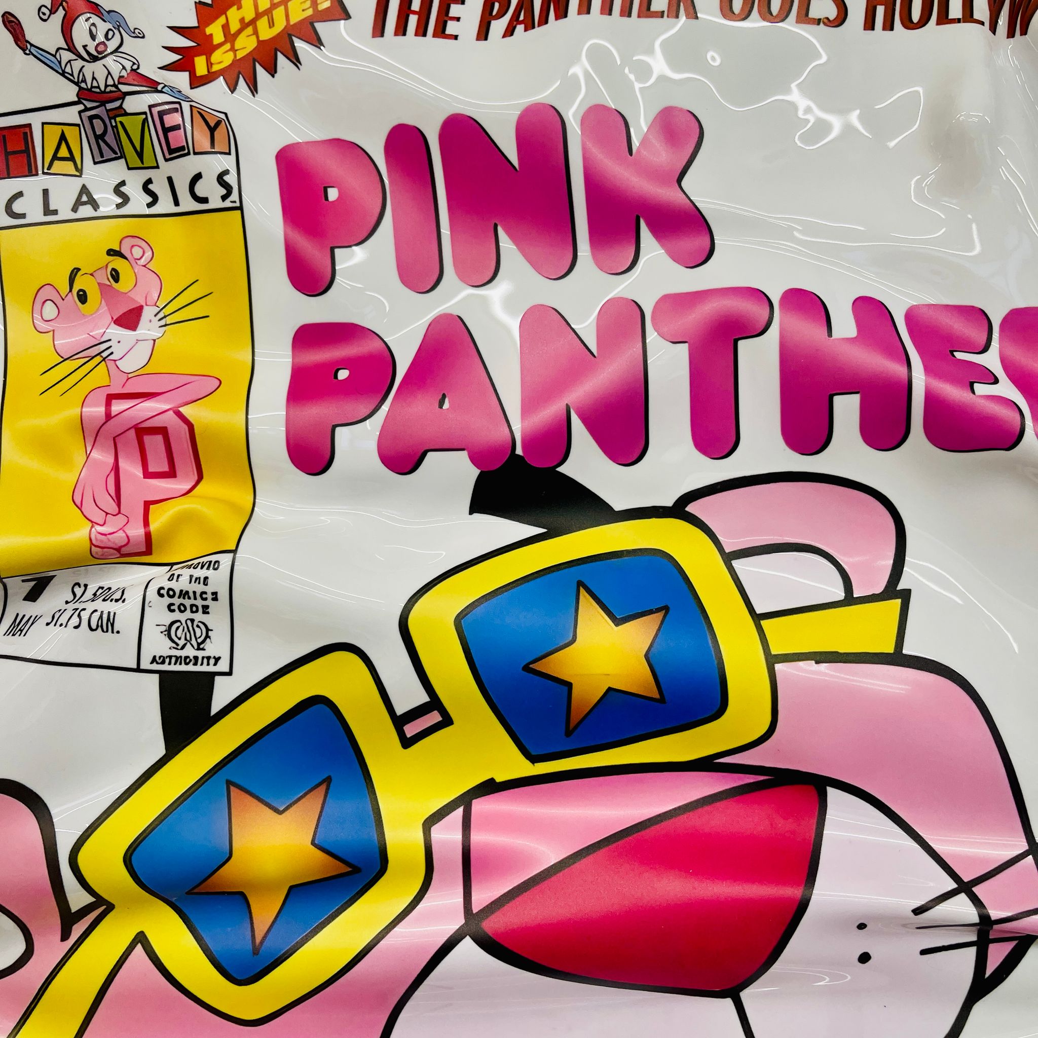 Tableau froissé - Pink Panther - Luxartis