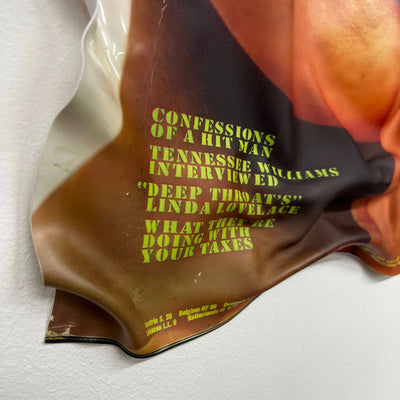 Tableau froissé - Playboy 1973 - Luxartis