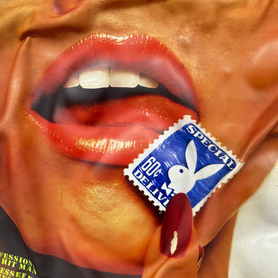 Tableau froissé - Playboy 1973 - Luxartis