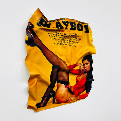 Tableau froissé - Playboy 1974 - Luxartis