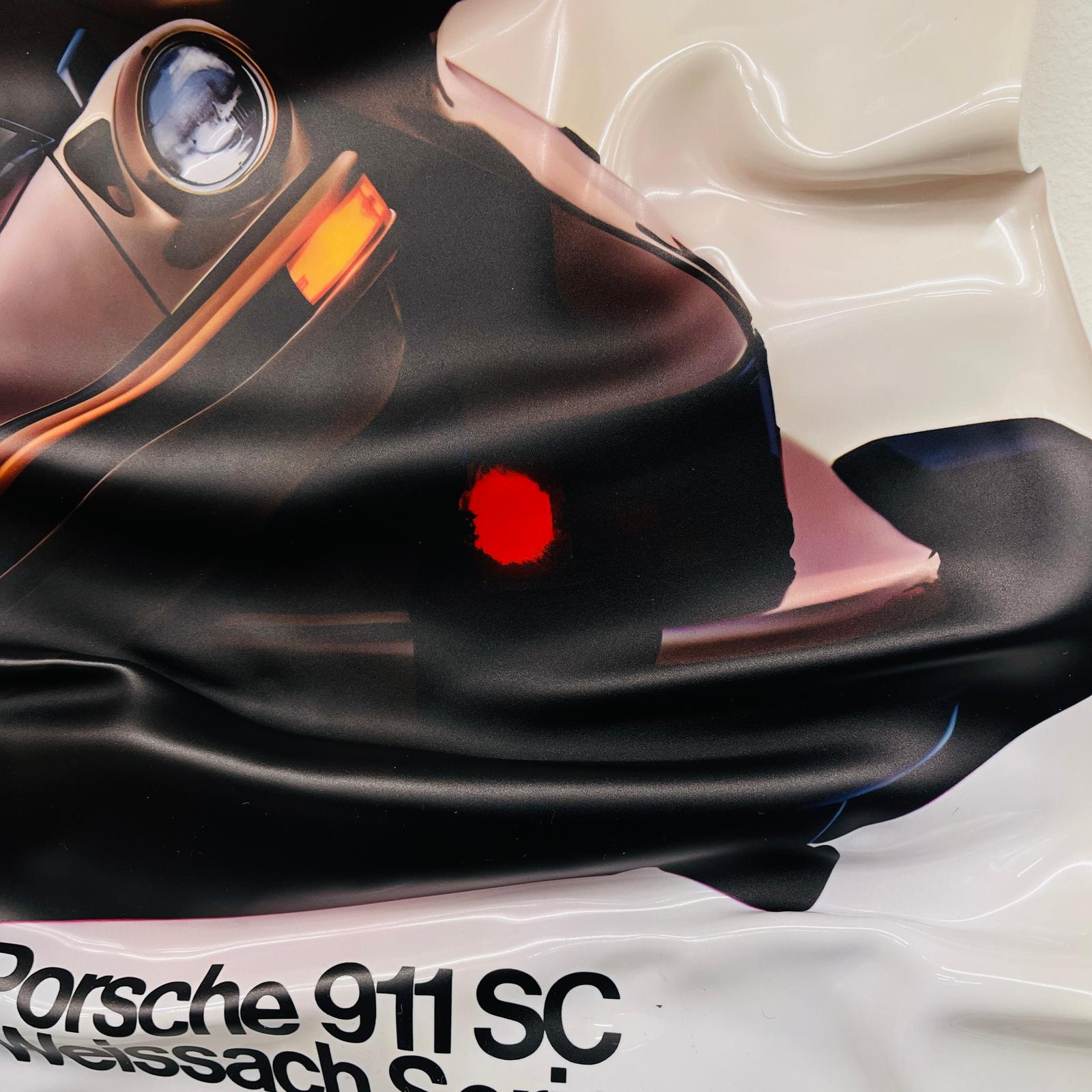 Tableau froissé - Porsche 911 SC - Luxartis