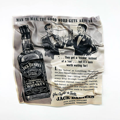 Tableau froissé - Pub Jack Daniels - Luxartis