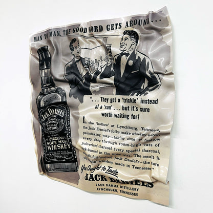 Tableau froissé - Pub Jack Daniels - Luxartis