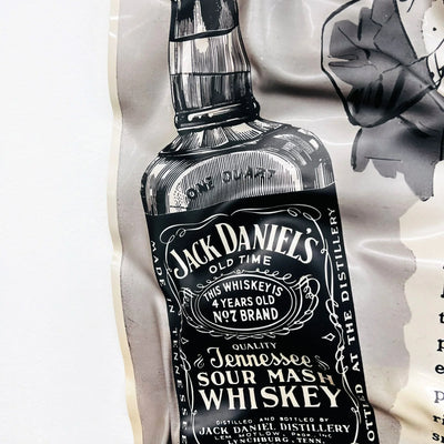 Tableau froissé - Pub Jack Daniels - Luxartis
